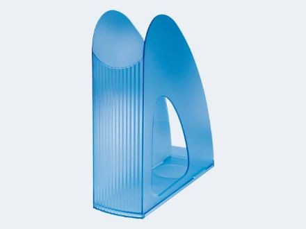 Zeige Details für Stehsammler TWIN A4 blau transluzent - 1611-64 Bild von Stehsammler TWIN A4 blau transluzent - 1611-64