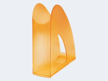 Zeige Details für Stehsammler TWIN A4 orange transluzent - 1611-61 Bild von Stehsammler TWIN A4 orange transluzent - 1611-61