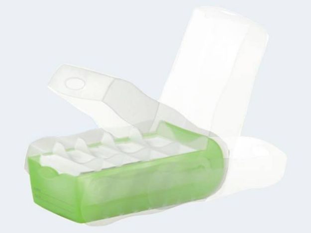 Bild von Croco Lernkartei A7 grün transluzent - 997-603