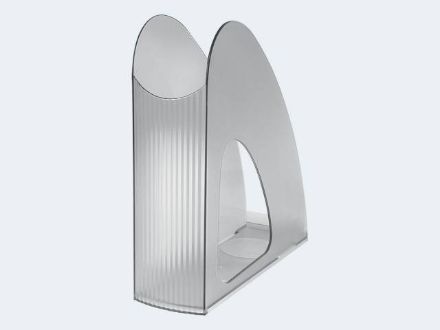 Zeige Details für Stehsammler TWIN A4 grau transluzent - 1611-69 Bild von Stehsammler TWIN A4 grau transluzent - 1611-69