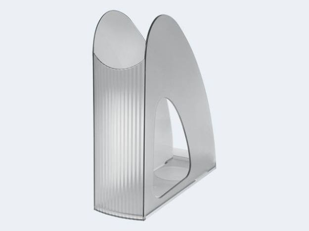 Bild von Stehsammler TWIN A4 grau transluzent - 1611-69