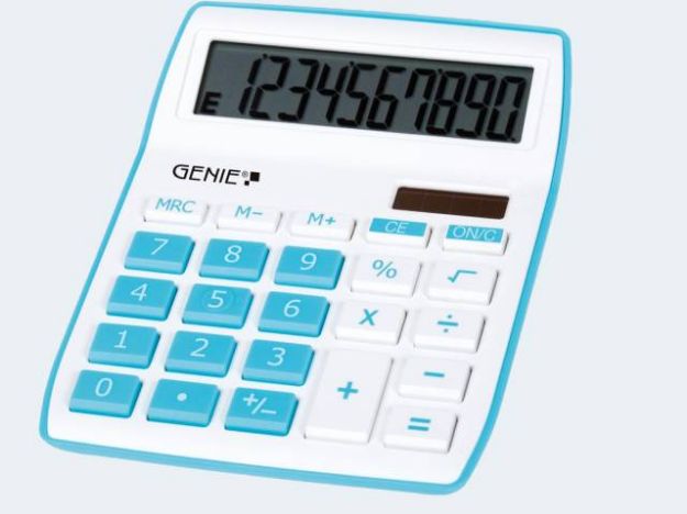 Bild von Tischrechner 840B blau 10-stellig - 12260