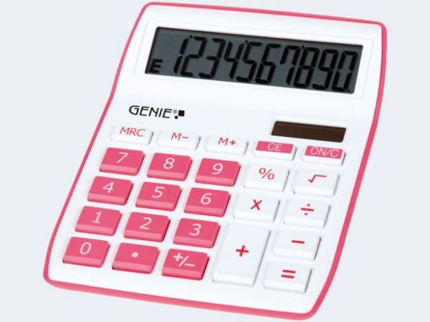 Bild von Tischrechner 840P pink 10-stellig - 12264