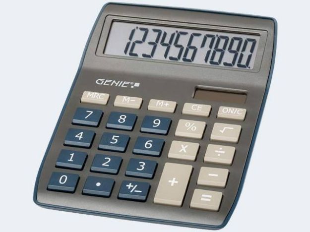 Bild von Tischrechner 840DR dunkelblau 10-stellig - 12642