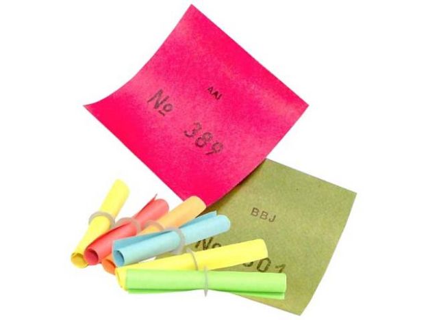 Bild von Treffer 50 Stück 1001-1050 bunt - 221001