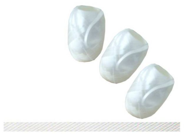 Bild von Ringelband 5mmx20m weiss America - Eine Verkaufseinheit = 24 Stück - 451-601