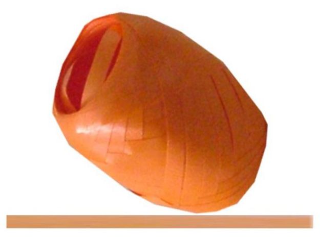 Bild von Ringelband 5mmx20m orange - Eine Verkaufseinheit = 24 Stück - 451-620