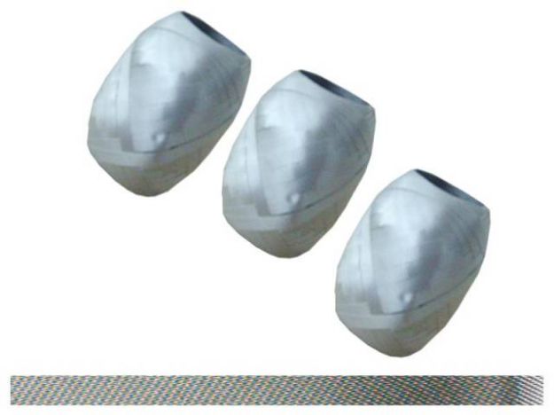 Bild von Ringelband 5mmx20m silber America - Eine Verkaufseinheit = 24 Stück - 451-631