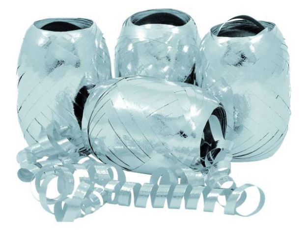 Bild von Ringelband metalic 5mmx20m silber Mexico - Eine Verkaufseinheit = 24 Stück - 485-631