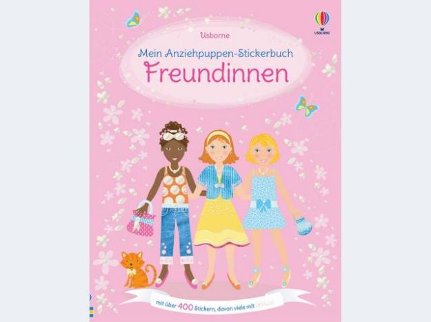 Bild von Usborne Anziehpuppen-Stickerbuch Freundinnen 48S - 78941-567