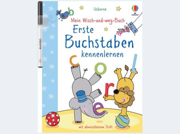 Bild von Usborne Wisch-und-weg-Buch Erste Buchstaben 24S/A4 - 791-692