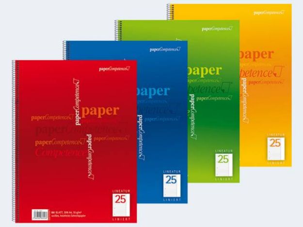 Bild von Collegeblock A4/80 Lin25 90g lin mR PC - Eine Verkaufseinheit = 10 Stück - 400 091 471