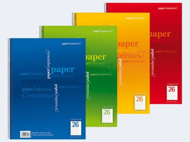 Bild von Collegeblock A4/80 Lin26 90g kar mR PC - Eine Verkaufseinheit = 10 Stück - 400 091 470