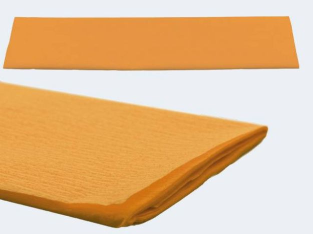 Bild von Krepp-Papier 50x250 rot-orange - Eine Verkaufseinheit = 10 Stück - 12061-109