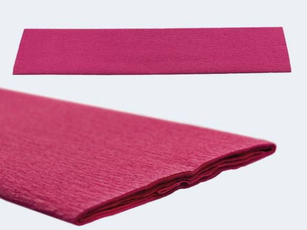 Bild von Krepp-Papier 50x250 weinrot - Eine Verkaufseinheit = 10 Stück - 12061-131