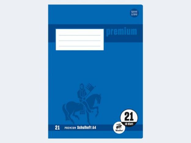 Bild von Heft A4/16 Lin21 liniert oR Premium - Eine Verkaufseinheit = 25 Stück - 10321