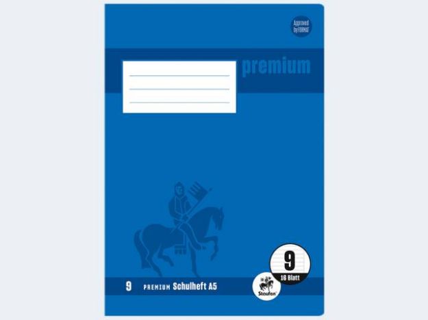 Bild von Heft A5/16 Lin9 liniert mR Premium - Eine Verkaufseinheit = 25 Stück - 10309