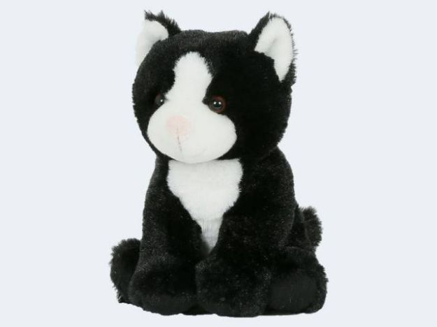 Bild von SEMO Soft Baby Katze schwarz 18cm - CTO-07SK01