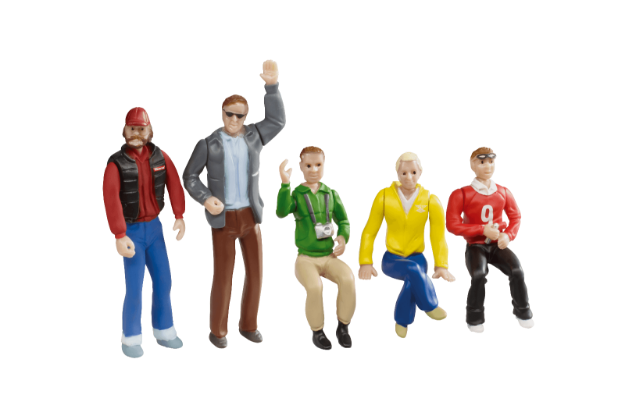 Bild von Carrera - Figurensatz Zuschauer - 20021127