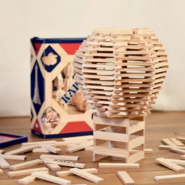 Bild von Kapla Bausteine aus Holz mit 200 Teilen - 6800