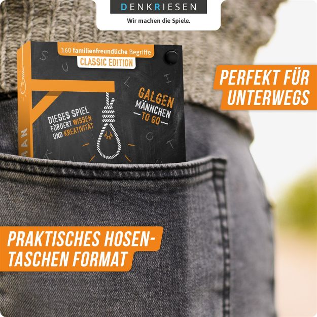 Bild von HANGMAN - CLASSIC EDITION "Galgenmännchen TO GO" - HM2001