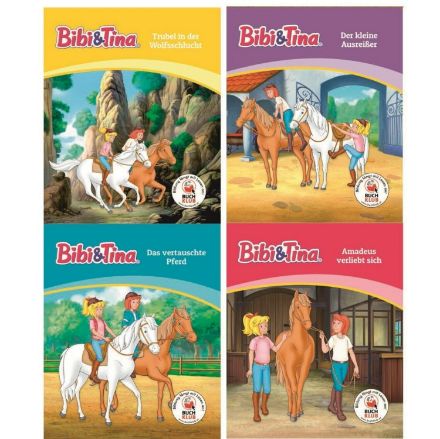 Zeige Details für Mini-Bücher 4er Set "Bibi & Tina" - 11498-2 Bild von Mini-Bücher 4er Set "Bibi & Tina" - 11498-2
