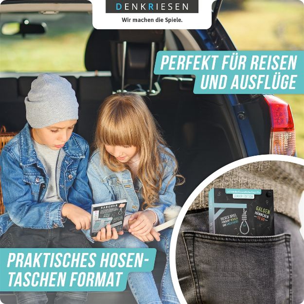 Bild von HANGMAN - JUNIOR EDITION "Galgenmännchen TO GO" - HM2004