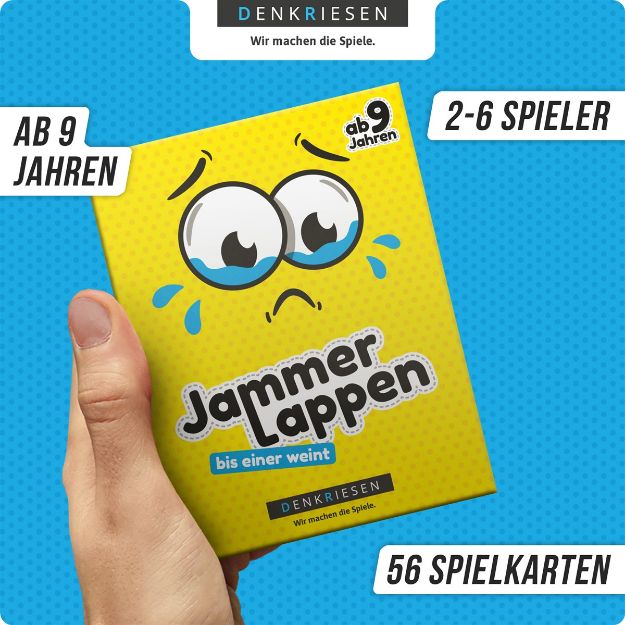 Bild von JAMMERLAPPEN® - Das dramatisch lustige Kartenspiel - "bis einer weint" - JA4000