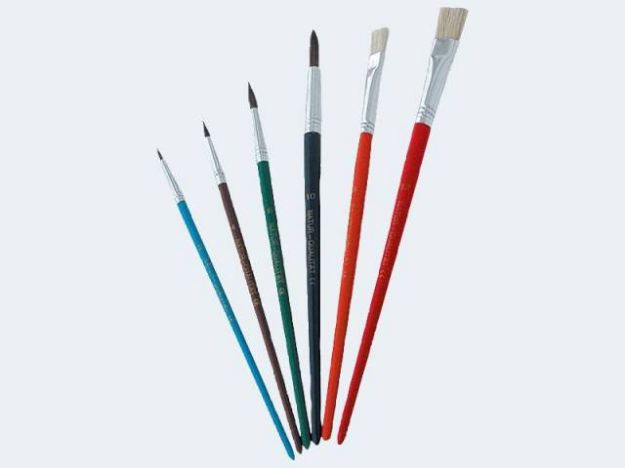 Bild von Schulmalpinselset Gr 2/4/6/10 und Gr 8/12 - 910806