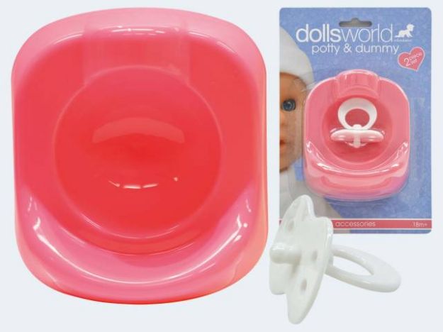 Bild von Dolls World Töpfchen mit Schnuller - 527-60158