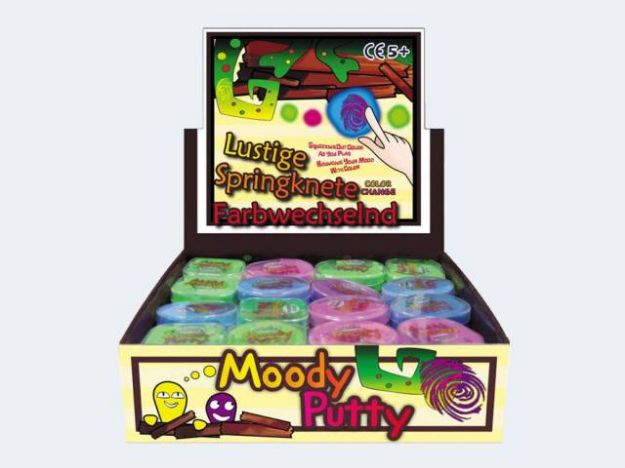 Bild von Knete springend mit farbwechsel - Eine Verkaufseinheit = 48 Stück - 4153