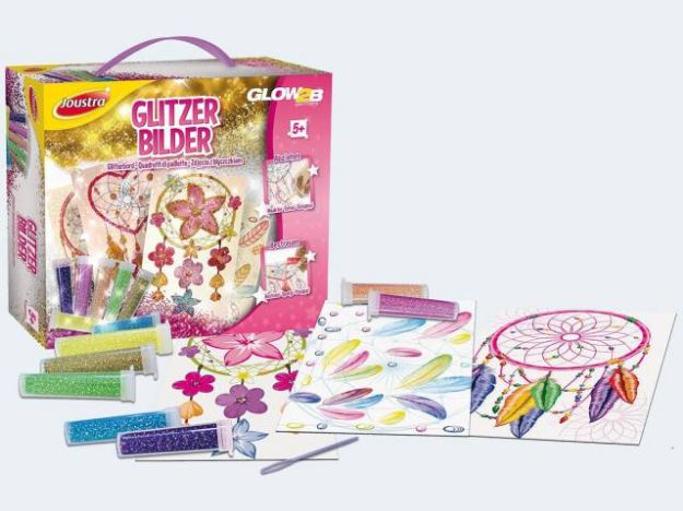 Bild von Bastelkoffer Glitzerbilder - J41547