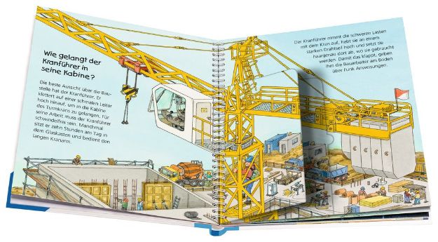 Bild von Ravensburger 32640 Wieso? Weshalb? Warum? junior: Wer arbeitet auf der Baustelle? (Band 55)