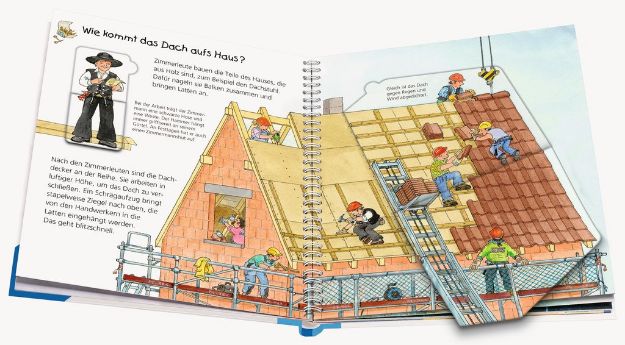 Bild von Ravensburger 32640 Wieso? Weshalb? Warum? junior: Wer arbeitet auf der Baustelle? (Band 55)
