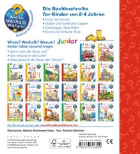 Bild von Ravensburger 32660 Wieso? Weshalb? Warum? junior: Was macht der Bauer? (Band 62) - 32660-0
