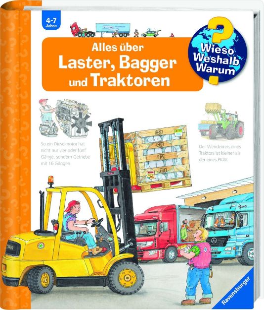 Bild von Ravensburger 32755 Wieso? Weshalb? Warum? 38: Alles über Laster, Bagger und Tr