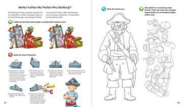 Bild von Aktiv-Heft WWW Piraten 4J 20S Malen/Basteln - 32694-5