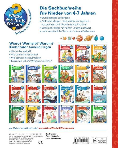 Bild von Ravensburger 32732 Wieso? Weshalb? Warum? 32: Wir entdecken den Weltraum