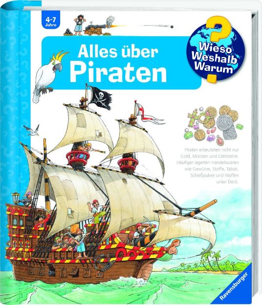 Bild von Ravensburger 32772 Wieso? Weshalb? Warum? 40: Alles über Piraten