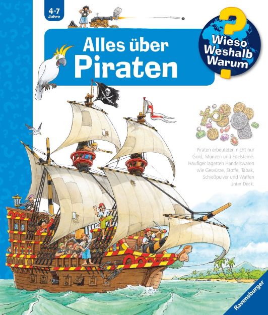 Bild von Ravensburger 32772 Wieso? Weshalb? Warum? 40: Alles über Piraten