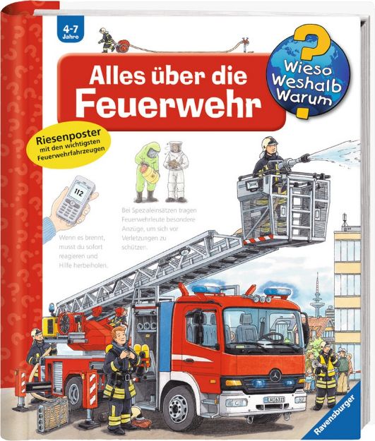 Bild von Ravensburger 32774 Wieso? Weshalb? Warum? 2: Alles über die Feuerwehr
