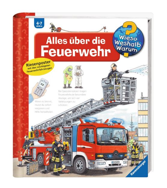 Bild von Ravensburger 32774 Wieso? Weshalb? Warum? 2: Alles über die Feuerwehr
