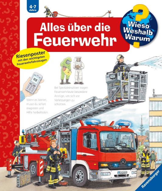 Bild von Ravensburger 32774 Wieso? Weshalb? Warum? 2: Alles über die Feuerwehr