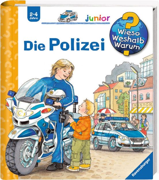 Bild von Ravensburger 32768 Wieso? Weshalb? Warum? junior: Die Polizei (Band 18)