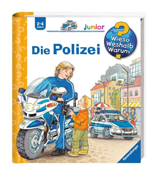 Bild von Ravensburger 32768 Wieso? Weshalb? Warum? junior: Die Polizei (Band 18)