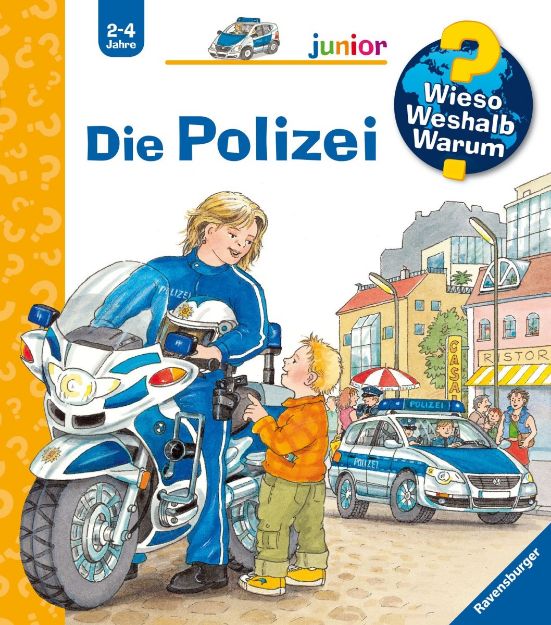 Bild von Ravensburger 32768 Wieso? Weshalb? Warum? junior: Die Polizei (Band 18)
