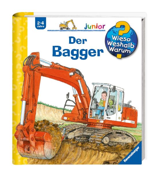 Bild von Ravensburger 32850 Wieso? Weshalb? Warum? junior 38: Der Bagger