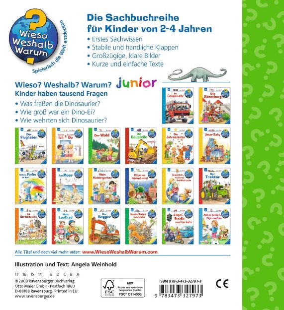 Bild von Ravensburger 32797 Wieso? Weshalb? Warum? junior 25: Die Dinosaurier