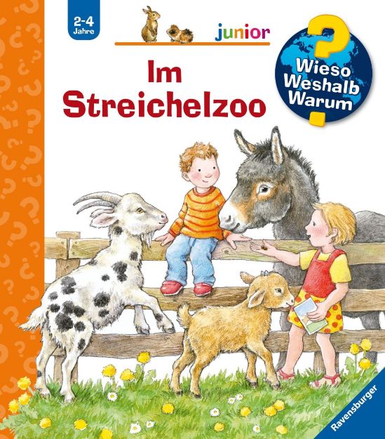 Bild von Ravensburger 32817 Wieso? Weshalb? Warum? junior 35: Im Streichelzoo
