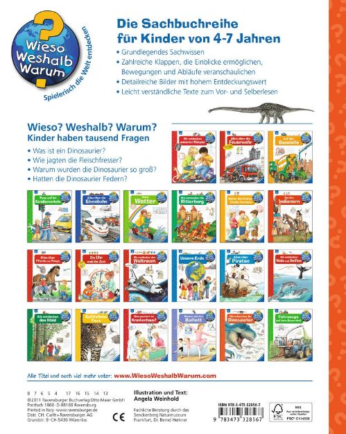 Bild von Ravensburger 32856 Wieso? Weshalb? Warum? 55: Wir erforschen die Dinosaurier - 32856-7